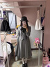 凱利 蕾莉（KELLY REILL）2025年夏季新款粗跟厚底樂福鞋英倫風(fēng)小皮鞋女2025新款搭配裙子 黑色 40 曬單實(shí)拍圖
