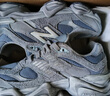 NEW BALANCE 【IU同款】NB9060官方老爹鞋男鞋女鞋厚底增高小象蹄休閑運動(dòng)鞋 灰藍色 U9060IB 42(腳長(cháng)26.5cm) 曬單實(shí)拍圖