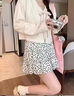 翊尚美碎花半身裙女2025春季新款高腰蛋糕裙女顯瘦設(shè)計(jì)感百搭黑色短裙 白色 【雙層親膚寬松內(nèi)襯】 M 【適合95-110斤】 曬單實(shí)拍圖
