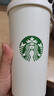 星巴克杯子禮品定制水杯雙飲口保溫杯吸管杯咖啡杯伴手禮新年禮物 520ml白金女神 曬單實(shí)拍圖
