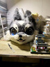 獸裝全套男女生Fursuit原創(chuàng  )成品日系頭套半裝漫展cosplay服裝搞怪 犬科 單頭(身高140-169) 曬單實(shí)拍圖