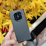 魔巖（MOYAN）適用華為MateX6手機殼新款荔枝紋商務(wù)華為x5典藏版折疊屏智能翻蓋防摔保護套 【寶石藍】荔枝紋翻蓋皮套 華為Mate X6/X6典藏版 曬單實(shí)拍圖