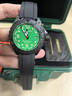 DREAMAS尊美時(shí)綠水鬼男士機械表鈦合金潛水表瑞士夜光500米防水機械手表 黑色 綠水鬼 44mm D0382G4 曬單實(shí)拍圖