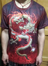歌班婭 2025夏季新款龍圖騰圖案3D印花短袖男士個(gè)性寬松潮流冰絲T恤衫 3圖 XL (128-145斤) 曬單實(shí)拍圖