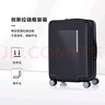 新秀麗（Samsonite）行李箱25英寸拉鏈框架箱大容量可擴容旅行箱包QX2黑色密碼箱 曬單實(shí)拍圖