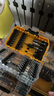 得偉（DEWALT）電動(dòng)批頭套裝一字十字梅花內六角批頭延長(cháng)桿起子頭電鉆螺絲刀批頭 45件批頭套裝 DW2166 曬單實(shí)拍圖