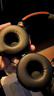 承策 適用SONY索尼MDR-XB550耳罩XB450 450AP xb650 BT頭戴式無線耳機套海綿套耳棉頭梁墊橫梁頭墊配件 【XB650BT專用】黑色耳套一對 曬單實拍圖