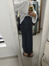 Olrain歐芮兒灰色半身裙女春季2025新款氣質(zhì)通勤中長(cháng)款直筒裙 灰色 XL 170/76A/XL 曬單實(shí)拍圖