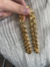 福瑞雅黃金瓜子項(xiàng)鏈999足金包足銀麥穗男女款大金鏈子霸氣經(jīng)典款送禮物 瓜子項(xiàng)鏈 包金3克總重約40克 曬單實(shí)拍圖