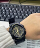 卡西歐（CASIO）手表男G-SHOCK拆彈專(zhuān)家運動(dòng)學(xué)生防水考試雙顯石英電子日韓表禮物 GA-100CF-1A9 街頭黑金迷彩 曬單實(shí)拍圖