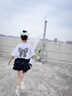 女童半身裙套裝2025新款女孩時(shí)髦短袖短裙兩件套大童韓系休閑穿搭 套裝【白T+黑裙】【買(mǎi)套裝更實(shí)惠 150 曬單實(shí)拍圖