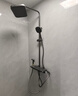 法恩莎槍灰色四功能鋼琴鍵平臺噴槍淋浴花灑套裝增壓銅龍頭FE07H222GGW 曬單實(shí)拍圖