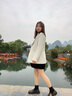 VEGA CHANG小西裝女春秋2025新款純色韓版高級感小眾設(shè)計感女士西服西裝外套 淡抹茶色 S 曬單實拍圖