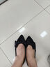 斯凱奇（Skechers）單鞋女士夏季涼鞋軟底一腳蹬淺口平底透氣外穿百搭瑪麗珍鞋158930 曬單實(shí)拍圖