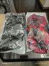 炙夏帽子女春秋韓版多用頭巾帽包頭帽動(dòng)套頭脖套印花堆堆帽月子帽圍脖 【加-厚款】雪花黑色+酒紅花朵 曬單實(shí)拍圖