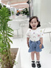真維斯女童短褲夏季2025新款寶寶褲子女孩洋氣裙褲半身裙兒童休閑五分褲 【100%純棉】紫色(草帽淑女) 110 曬單實(shí)拍圖