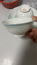 NINE CRANES景德鎮(zhèn)高溫碗盤(pán)餐具家用米飯碗輕奢陶瓷高級(jí)感碗碟餐具 4個(gè)深盤(pán) 4個(gè)飯碗 曬單實(shí)拍圖