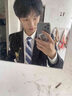 米詩德（MISHIDE）英倫學(xué)院風(fēng)西服套裝男日系dk徽章鏈條制服男春秋外套痞帥高級感學(xué) 鏈條微章西服黑+白襯衫藏青領(lǐng)帶+ L XXS 曬單實拍圖