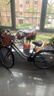 鳳凰（PHOENIX）上海鳳凰自行車(chē)成人女士老年人式2025新款輕便通勤代步實(shí)心胎單車(chē) 密封全軸承【特厚鋁合金輪】櫻花黑 26寸實(shí)心胎【身高1.55-1.85米】 曬單實(shí)拍圖
