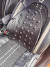 茗芮居開(kāi)車(chē)護腰靠墊夏天透氣靠背腰墊汽車(chē)腰靠硬車(chē)載按摩駕駛座椅護腰墊 咖色[單個(gè)裝-超硬承托] 曬單實(shí)拍圖