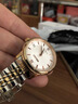 十瑞AAA級氣質(zhì)精鋼表帶女實(shí)心鋼帶316L適用于天梭浪琴萬(wàn)國歐米茄手表鏈 靈動(dòng)系列-間玫金 14mm 曬單實(shí)拍圖