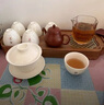 境坊間羊脂玉德化白瓷杯子個(gè)人專用陶瓷茶杯碗客人品茗杯功夫茶具6只裝 禪語品茗杯 6只 曬單實(shí)拍圖