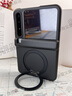 智父oppo findn5手機殼新款oppo find n5折疊屏全包防摔hh磁吸翻蓋保護套oppofind n5超薄真皮高級外殼 【慕紫色】頭層牛皮*鏡頭支架 曬單實(shí)拍圖