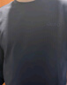吉普（JEEP）衛(wèi)衣男春秋季圓領(lǐng)長袖T恤男士寬松休閑衣服男裝 黑色 4XL  曬單實(shí)拍圖