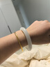 可玉可求保價(jià)11.11 和田玉手鐲 女士羊脂白玉手鐲 玉石玉器玉鐲子 約58-59毫米 曬單實(shí)拍圖