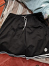 凡迪時(shí)尚特大碼籃球褲男美式夏季寬松大碼短褲運動(dòng)訓練跑步健身速干五分褲 黑色 8XL 建議265-280斤 曬單實(shí)拍圖