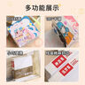 遞樂 迷你水彩8格12色顏料盒亞克力盒固體水彩顏料隨身便攜手賬本寫生旅行繪畫本調色小畫板套裝 KBX-2341A 曬單實拍圖