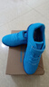特步（XTEP）童鞋兒童男童抓地鞋大童大顆粒鞋釘足球鞋 新湖藍色 38碼 曬單實(shí)拍圖