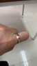 奢沫鎢金對戒情侶戒指一對素圈莫比烏斯環(huán)指環(huán)七夕送女友老婆生日情人節表白禮物送男友定情信物訂婚求婚結婚 3.5mm女戒-9號（美圍） 曬單實(shí)拍圖
