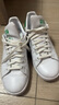 adidas STAN SMITH經(jīng)典運動(dòng)板鞋小白鞋男女阿迪達斯官方三葉草   白/綠(推薦選小半碼)   42.5 曬單實(shí)拍圖