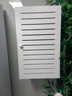 順邁（SHUNMAI）煤氣表裝飾遮擋箱家用廚房天然氣表裝飾柜水表弱電表遮擋 壁掛百葉外徑長(cháng)30高50厚25單門(mén) 曬單實(shí)拍圖