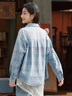 森馬（Semir）森柔牛仔|商場(chǎng)同款牛仔襯衫女oversize春季2025襯衣103125105002 曬單實(shí)拍圖