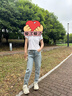 Lee【張凌赫代言】商場同款25夏新413高腰小直腳淺藍色女牛仔褲潮 淺藍色 24 曬單實拍圖