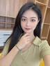 中國黃金琉璃翠玉手鏈女綠玉髓手串時尚七夕情人節(jié)禮物送女友老婆紀念日 琉璃翠綠玉髓手串 曬單實拍圖