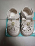G.duck女寶寶涼鞋春夏季嬰兒學(xué)步鞋1-3歲2小童包頭公主鞋女童軟底半涼鞋 米白色 7688 內長(cháng)12厘米 16碼 曬單實(shí)拍圖