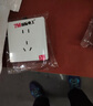 國際電工雙USB插座面板20W快充墻壁無需充電頭Type-c家用五孔插座快充面板 五孔2.1A雙USB+type-c白 曬單實(shí)拍圖