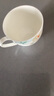 紅牡丹骨瓷馬克杯家用早餐杯釉中彩喝水杯辦公室咖啡杯中式喝茶茶杯 素錦花開(kāi)早餐杯2個(gè) 曬單實(shí)拍圖