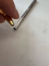 英雄(HERO)筆芯233A螺紋頭直插頭子彈頭寶珠筆芯金屬簽字筆水筆芯替芯黑色 233A直插(6支裝) 0.5mm 曬單實(shí)拍圖