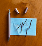億凡客 電容筆iPad筆通用型手機觸屏筆觸控筆Pencil平板筆剪映高精度繪畫(huà)筆 玫瑰金+5個(gè)備用筆頭 曬單實(shí)拍圖