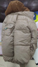 迪士尼（Disney）男童加絨棉服外套冬裝棉襖衣服兒童厚棉衣【免洗亮面】保暖上衣 卡其色 140 cm 曬單實拍圖