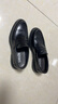 沙馳男鞋 舒適小牛皮商務(wù)休閑鞋圓頭輕便縫線(xiàn)厚底防滑透氣休閑鞋 黑色（752382226Z） 37 歐碼（國碼38） 曬單實(shí)拍圖