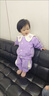 G.DUCKKIDS女童春裝套裝2025新款一歲女寶寶衣服洋氣春秋嬰兒童衛(wèi)衣三件套 粉色 90 (建議寶寶10-12公斤 24-36個(gè) 曬單實(shí)拍圖