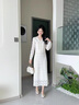 NINE WEST2025春季新款淺口單鞋女蝴蝶結(jié)圓頭低跟通勤百搭女鞋軟底軟皮 黑色 35 曬單實拍圖