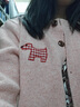 茯見(jiàn)慵懶風(fēng)甜美毛衣女2025開(kāi)春韓系穿搭粉色針織衫女獨特外套上衣女 粉紅色【均碼】 曬單實(shí)拍圖