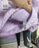 巴拉巴拉童裝兒童輕薄羽絨服男童女童冬季大童小童外套潮 粉紫70029（白鴨絨） 110cm（充絨量41g） 曬單實拍圖