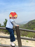ASK JUNIOR女童褲子2025秋兒童運動復(fù)古牛仔長褲百搭闊腿褲防蚊褲 藍(lán)色 150 曬單實拍圖